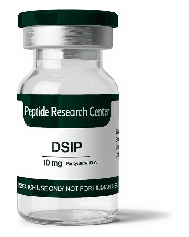 DSIP research peptide vial, >99% HPLC purity