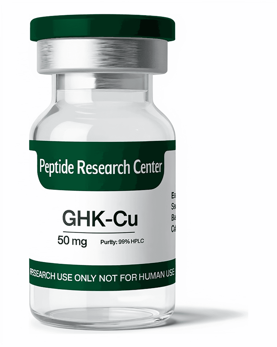 GHK-Cu — 50 mg research vial, >99% HPLC purity