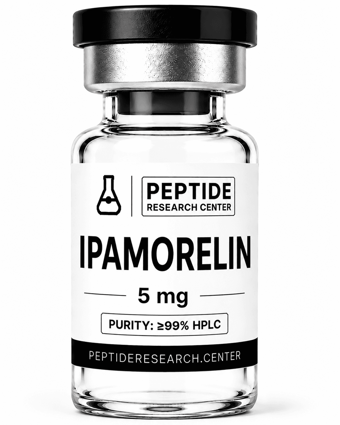 Ipamorelin — 5 mg research vial, >99% HPLC purity