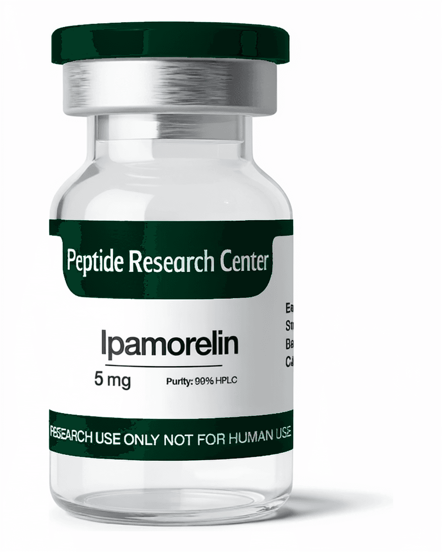 Ipamorelin — 5 mg research vial, >99% HPLC purity