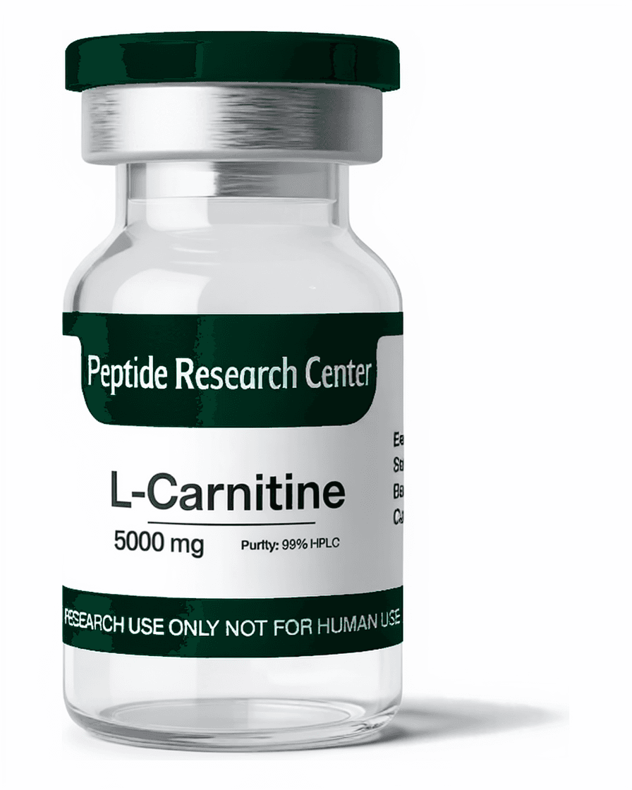 L-Carnitine — 5000 mg research vial, >99% HPLC purity
