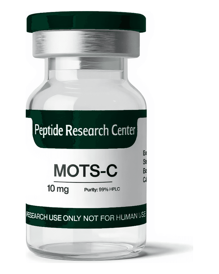 MOTS-c — 10 mg research vial, >99% HPLC purity