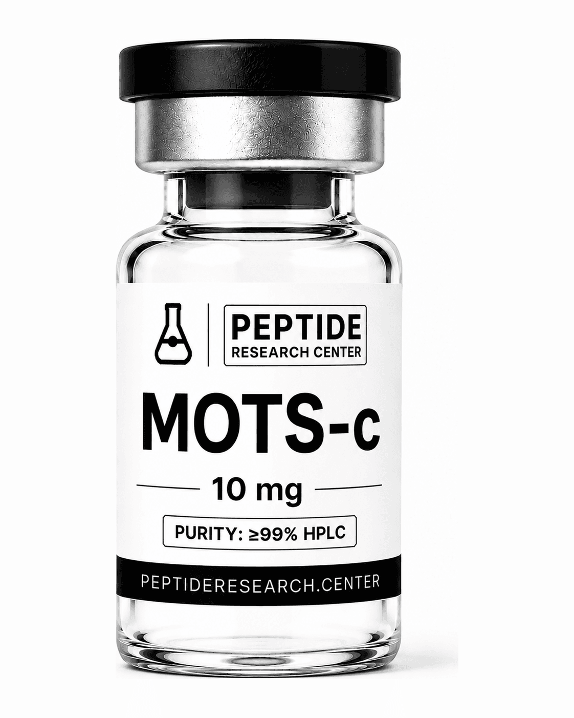 MOTS-c — 10 mg research vial, >99% HPLC purity