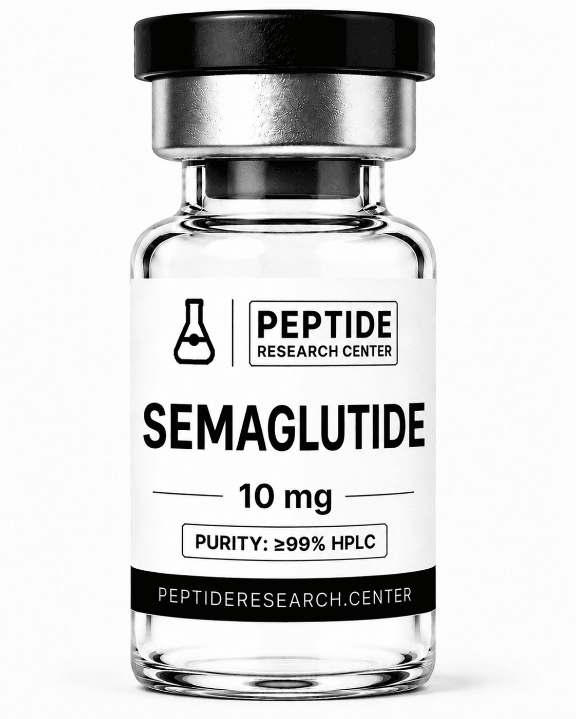 Semaglutide — 10 mg research vial, >99% HPLC purity