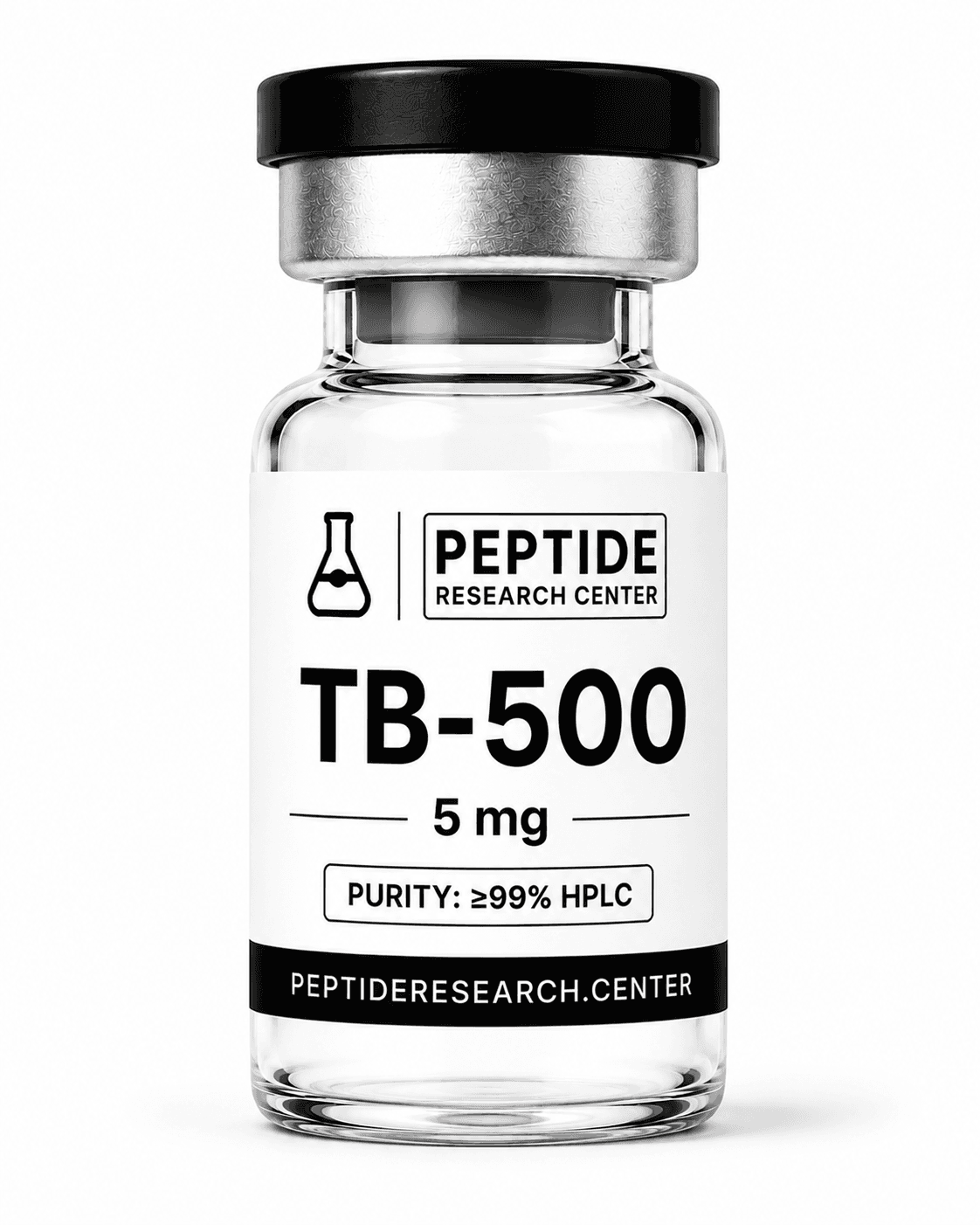 TB-500 — 5 mg research vial, >99% HPLC purity