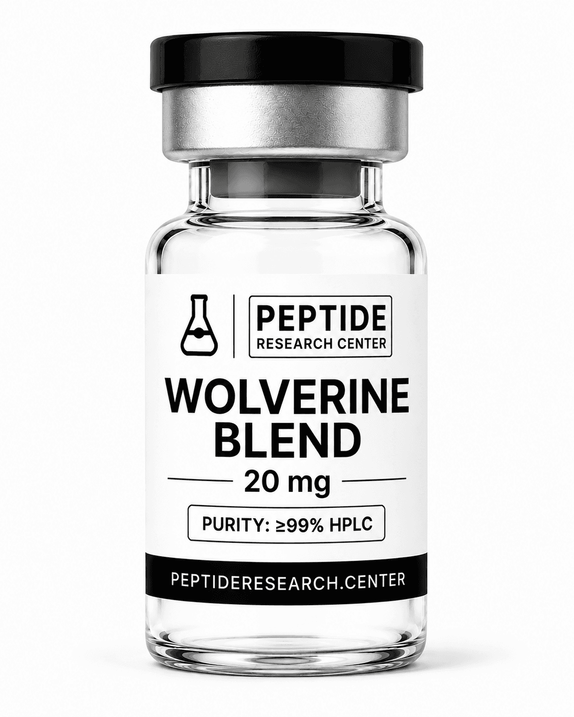 Wolverine Blend — 20 mg research vial, >99% HPLC purity